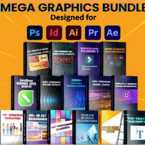Complete Graphics Designing & Software Bundle