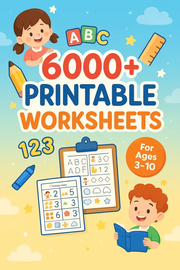Ultimate Kids Worksheet Bundle